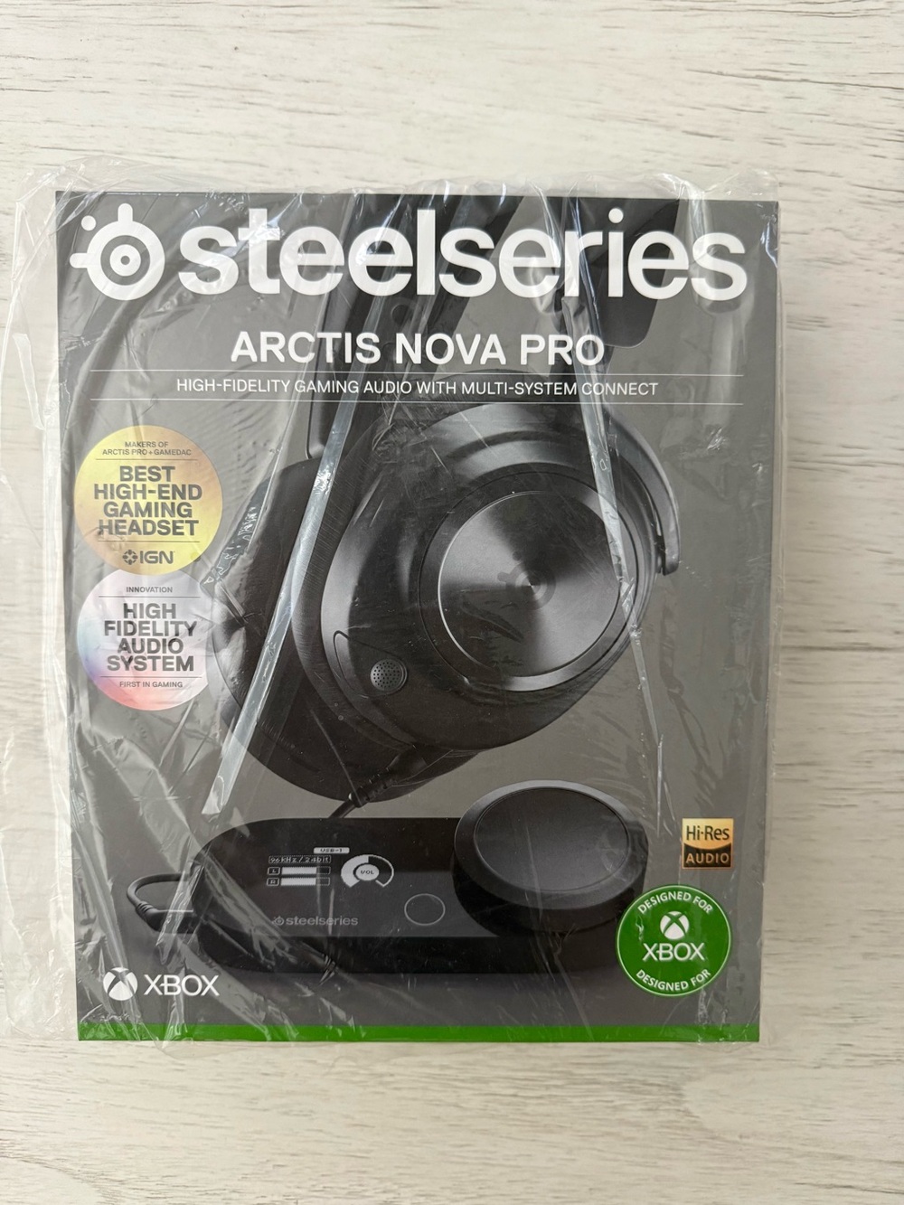 SteelSeries Arctis Nova Pro Wireless Gaming Headset — Black
